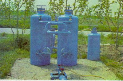 Damla sulama sistemi kontrol ünitesi.